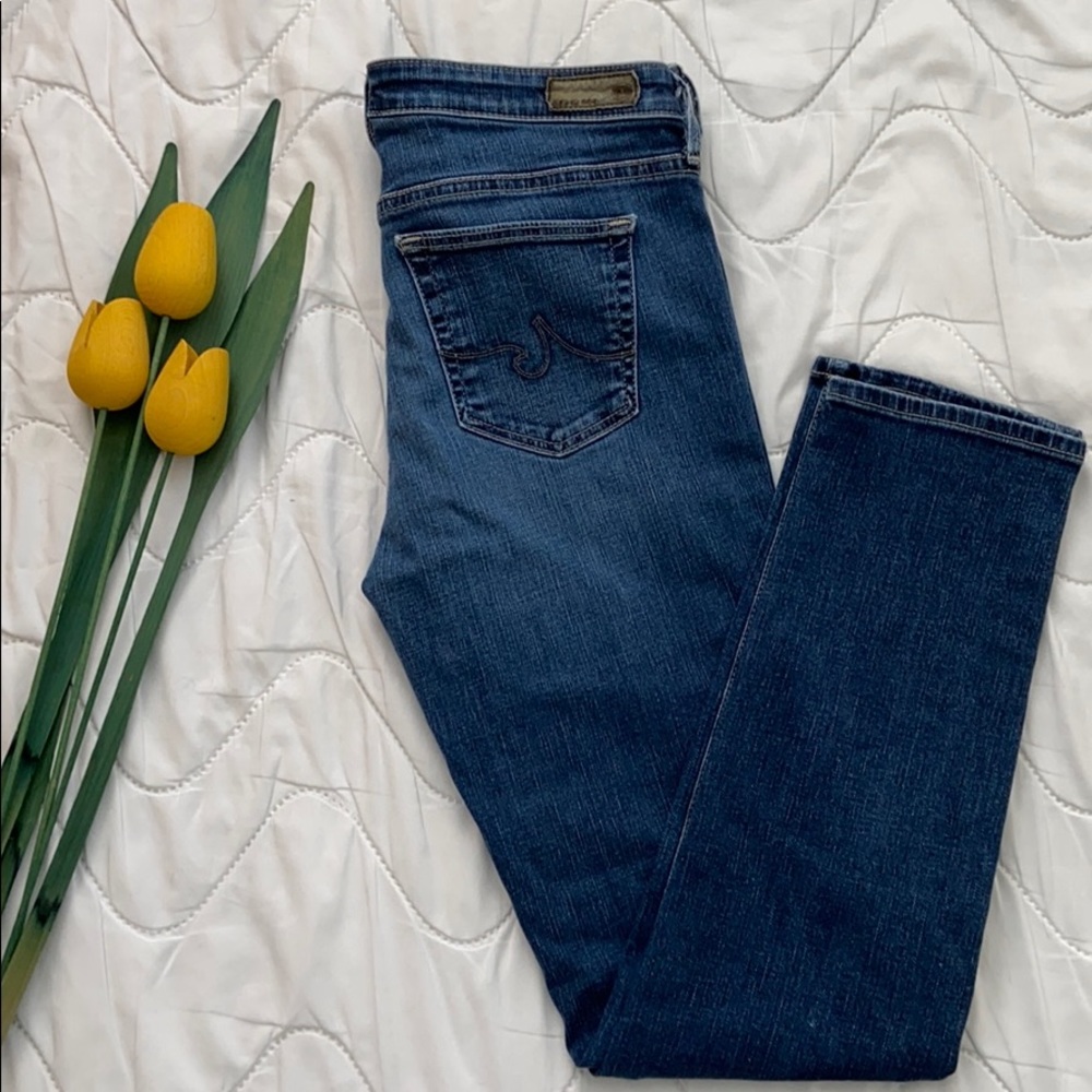 AG Adriano Goldschmied Anthropologie SkinnyJeans